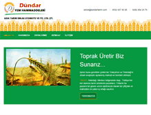 Tablet Screenshot of dundartarim.com